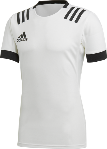 Jersey adidas Originals 3-Stripes Rugby Jersey Hvid | dy8505, 0