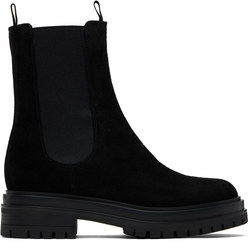 Sneakers og sko Gianvito Rossi Suede Chelsea Boots Sort | G73462-20GOM-SUE