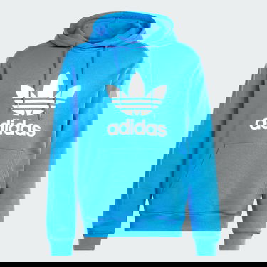 Sweatshirt adidas Originals Adicolor Classics Trefoil Hoodie Blå | IM9410, 4