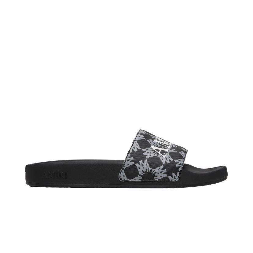 Sneakers og sko AMIRI MA Quad Canvas Slides Sort | AMFOSL1006
