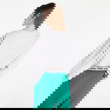 Sweatshirt Tommy Hilfiger Tommy Jeans Super Crop Grå | DW0DW14801 PJ4, 4