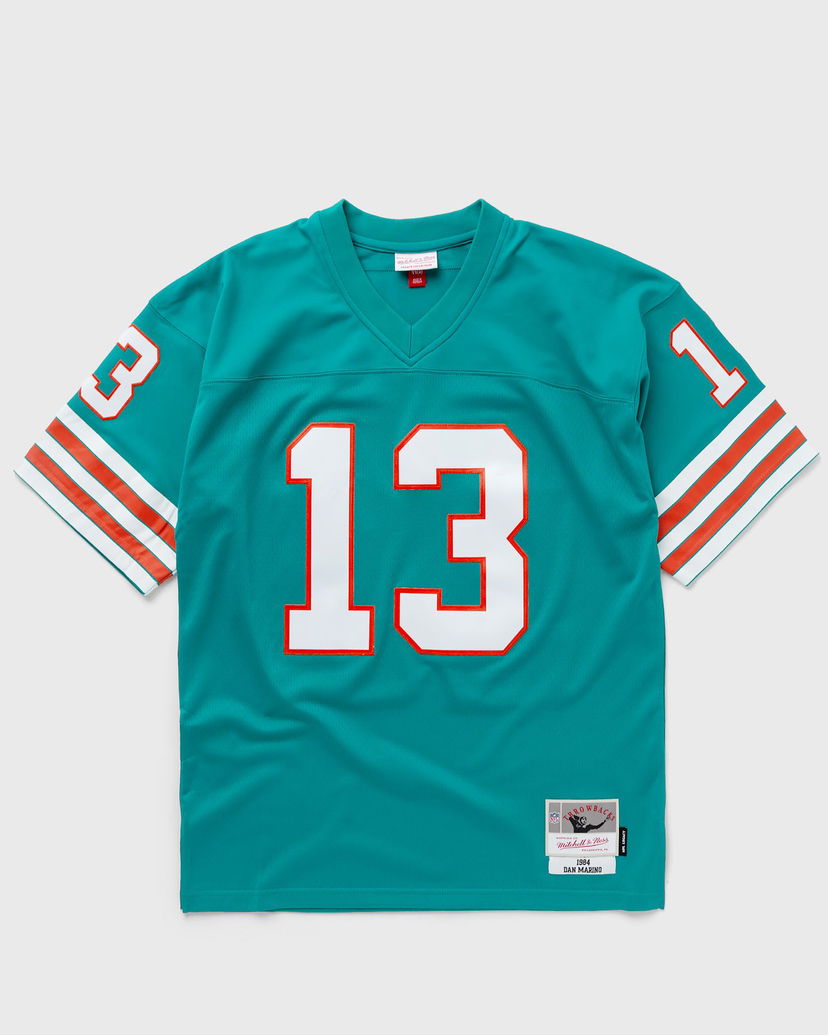 Jersey Mitchell & Ness NFL LEGACY JERSEY MIAMI DOLPHINS 1984 DAN MARINO #13 Grøn | LGJYAC18037-MDOTEAL84DMA