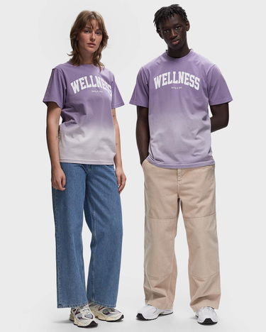 T-shirt Sporty & Rich Wellness Ivy Dip Dye T-Shirt Lilla | TO042S413WL, 1