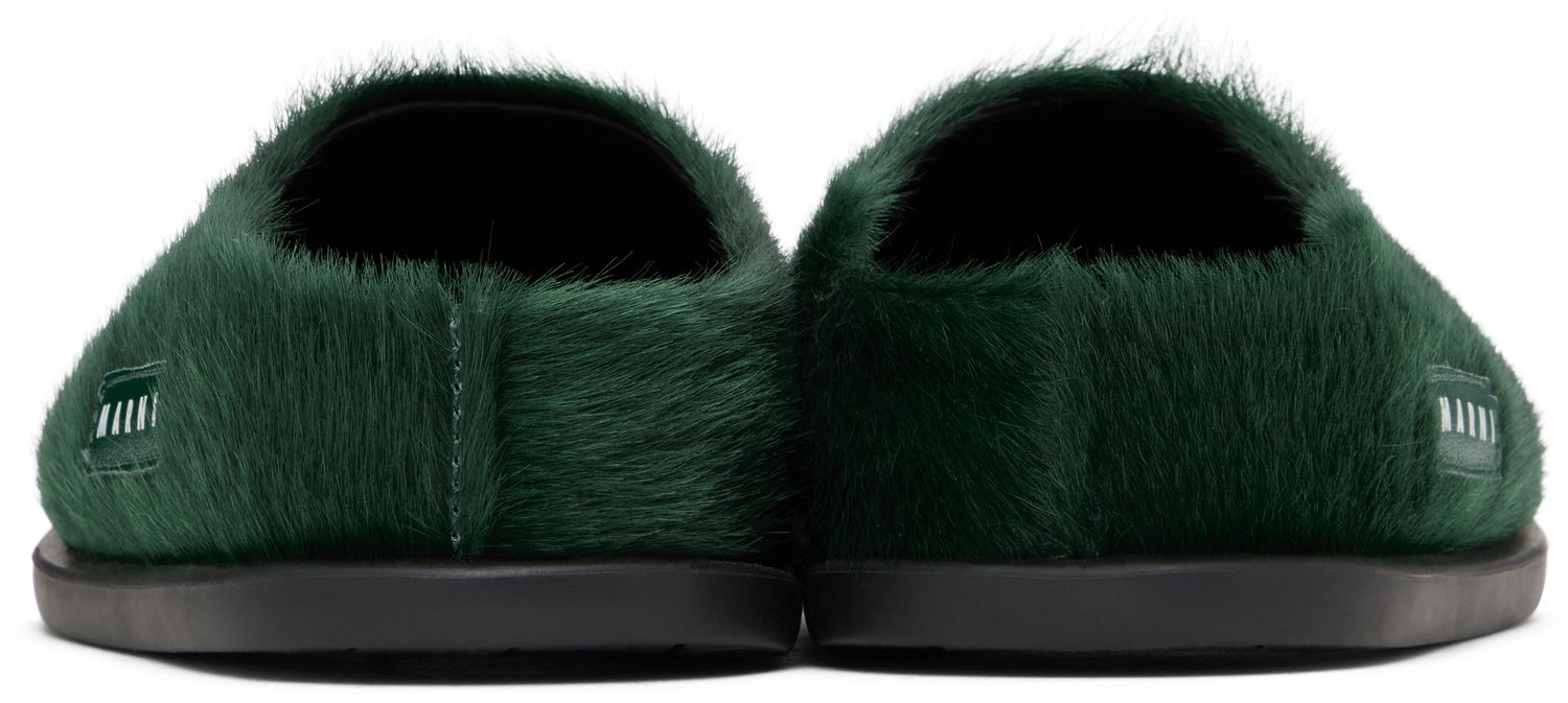 Sneakers og sko Marni Marni Fussbett Sabot Mules Grøn | 75333, 1