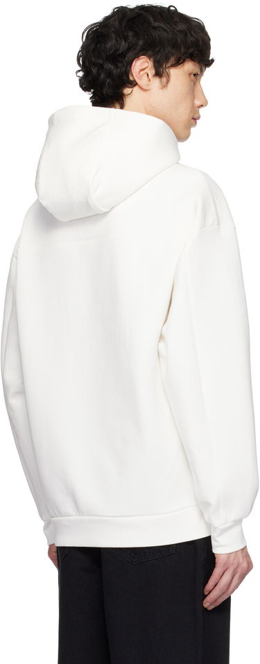 Sweatshirt BOSS Hugo Stacked Logos Interlock Hoodie Hvid | 50530191, 2