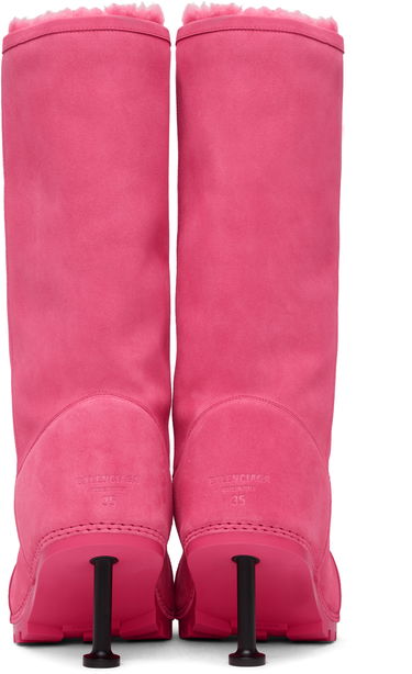 Sneakers og sko Balenciaga Suede High Heel Boots Sort | 802178 WBFC1, 1