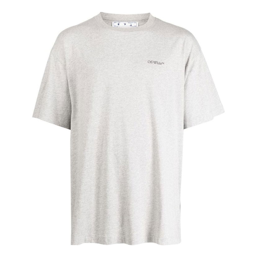T-shirt Off-White Jumbo Print Cotton T-Shirt Grå | OMAA038S23JER0020810