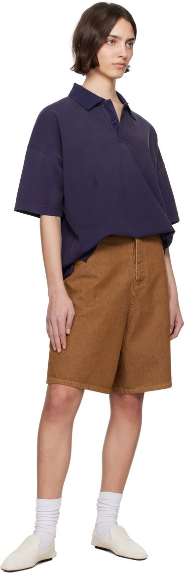 Polo skjorte JW Anderson JW Anderson Anchor Print Polo Mørkeblå | JO0269-PG1808, 3