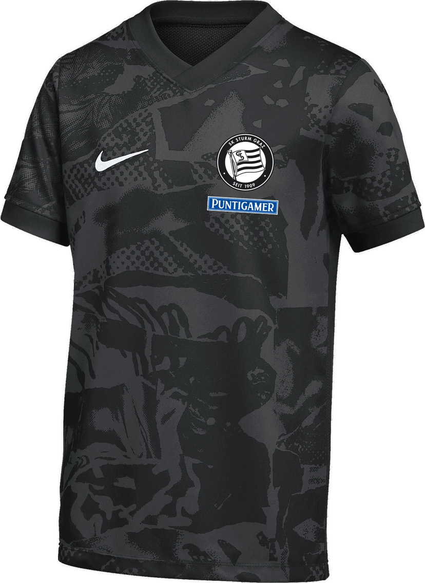 T-shirt Nike SK Sturm Graz PreMatch T-Shirt 2025/26 Sort | stgfz9332-010