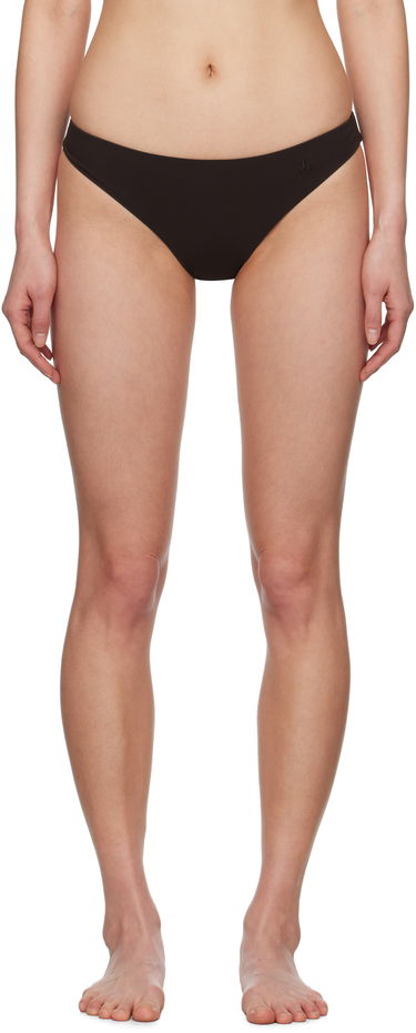 Trusser Jil Sander Jil Sander Embroidered Logo Bikini Bottom Sort | J40SG0111_J20011, 0
