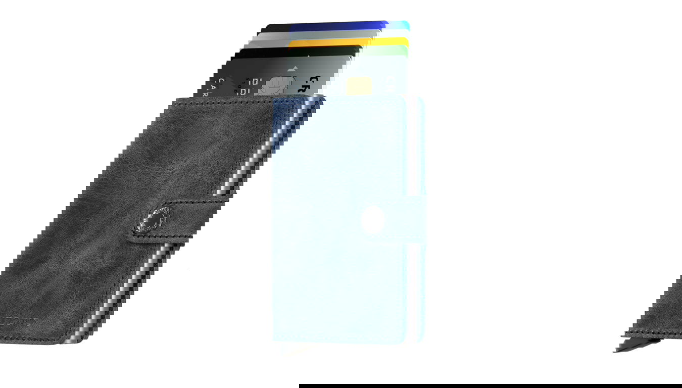 Tegnebog Secrid Secrid Miniwallet Vintage Blue Mørkeblå | MV-Blue, 0