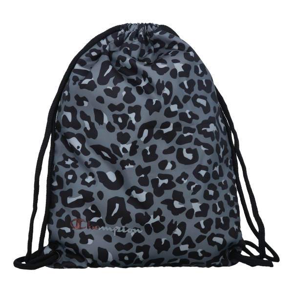 Gymsæk Champion Leopard Print Drawstring Bag Grå | CHE231F104-Z1, 0