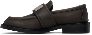 Tøj Acne Studios Acne Studios Nylon Loafers Brun | AD0787-, 2