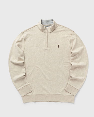 Sweatshirt Polo by Ralph Lauren Polo Ralph Lauren Men's Half-Zip Sweatshirt Beige | 710812963017, 1