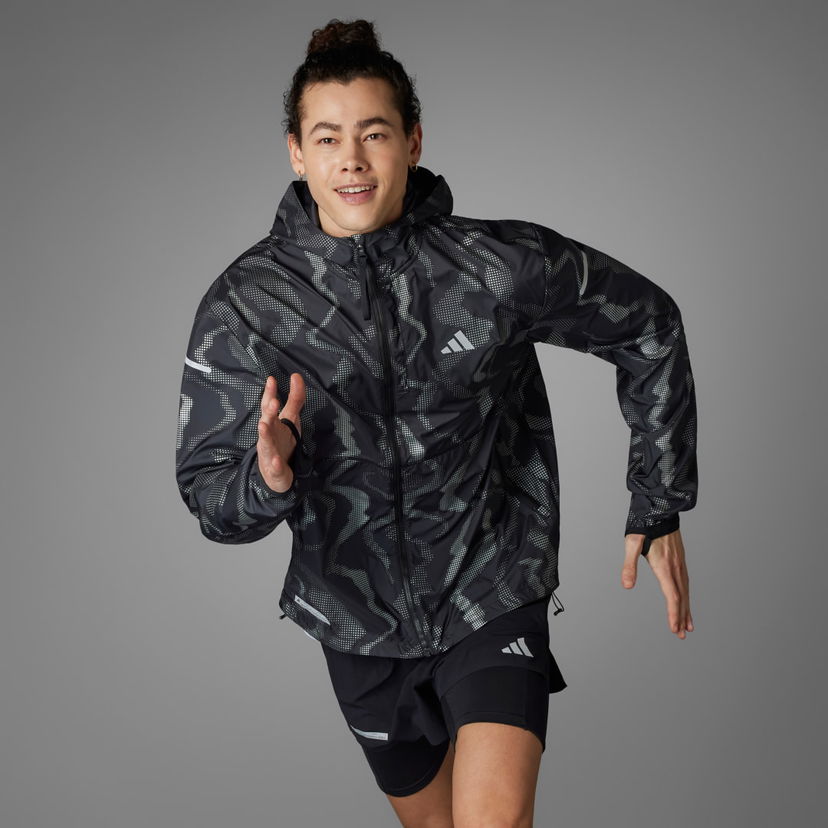 Vindjakke adidas Performance Ultimate Windbreaker Sort | IT3498