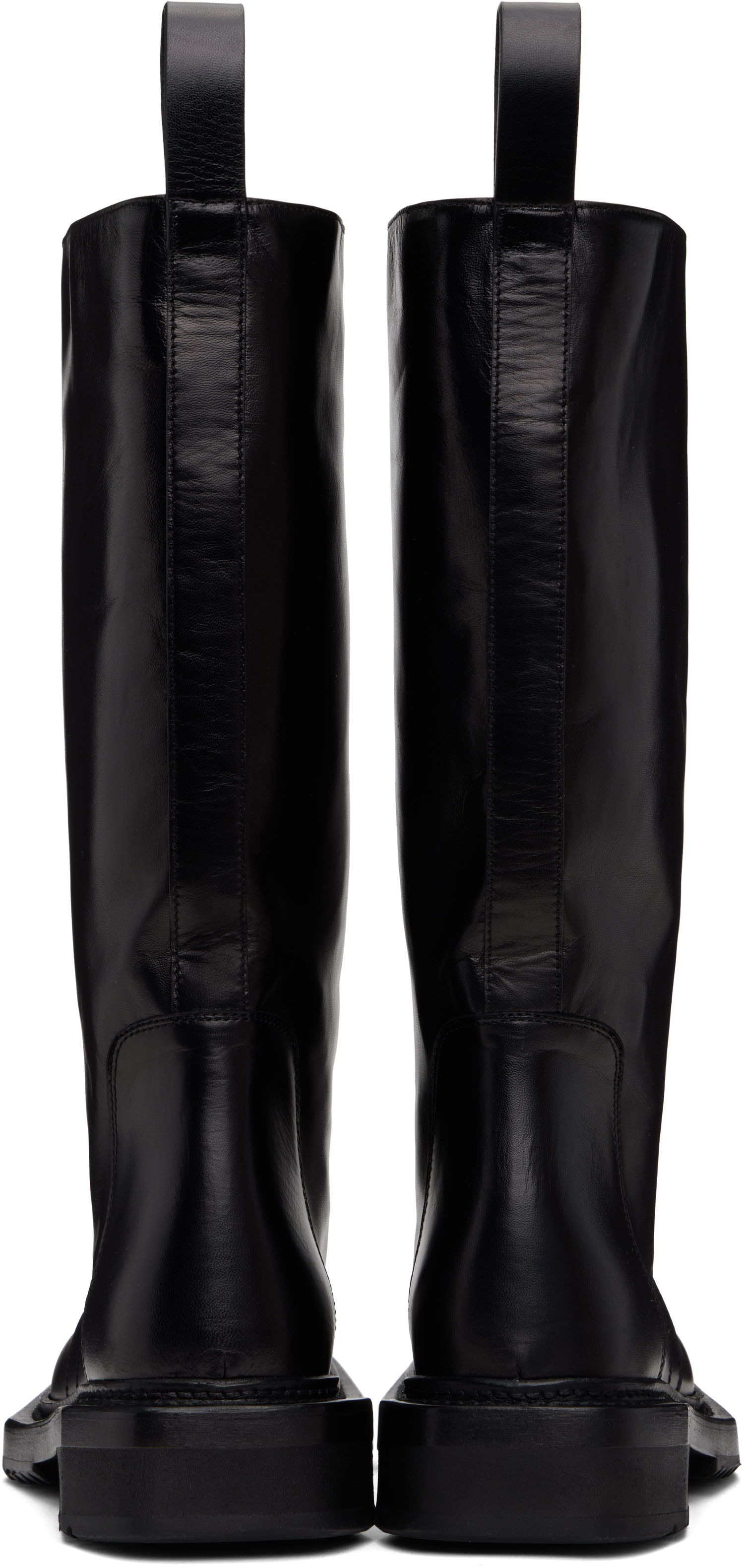Tøj Rick Owens Rick Owens Hollywood Cyclops Tall Boots Sort | RP01E7837 LGT, 1