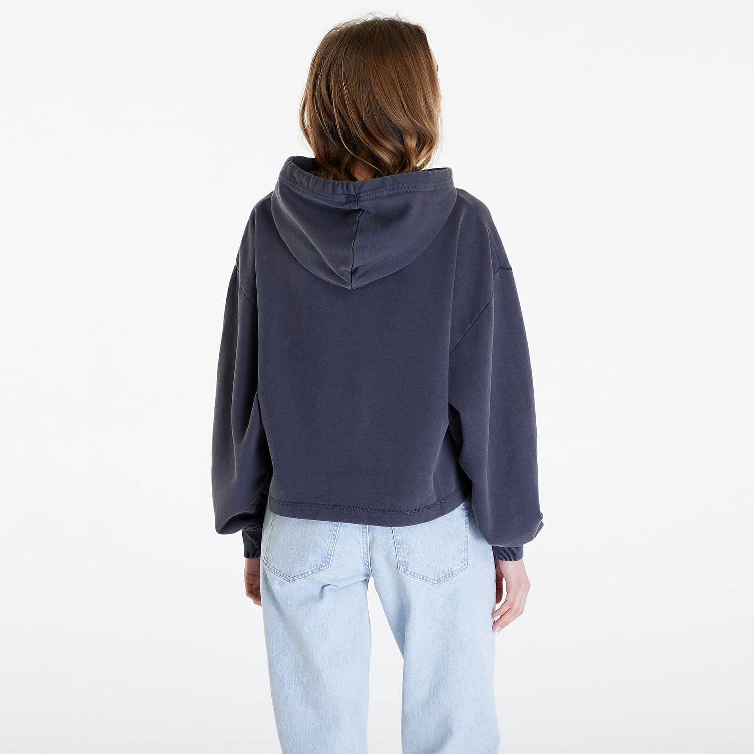 Sweatshirt CALVIN KLEIN Jeans Washed Woven Label Hoodie Grå | J20J223082 PT2, 1