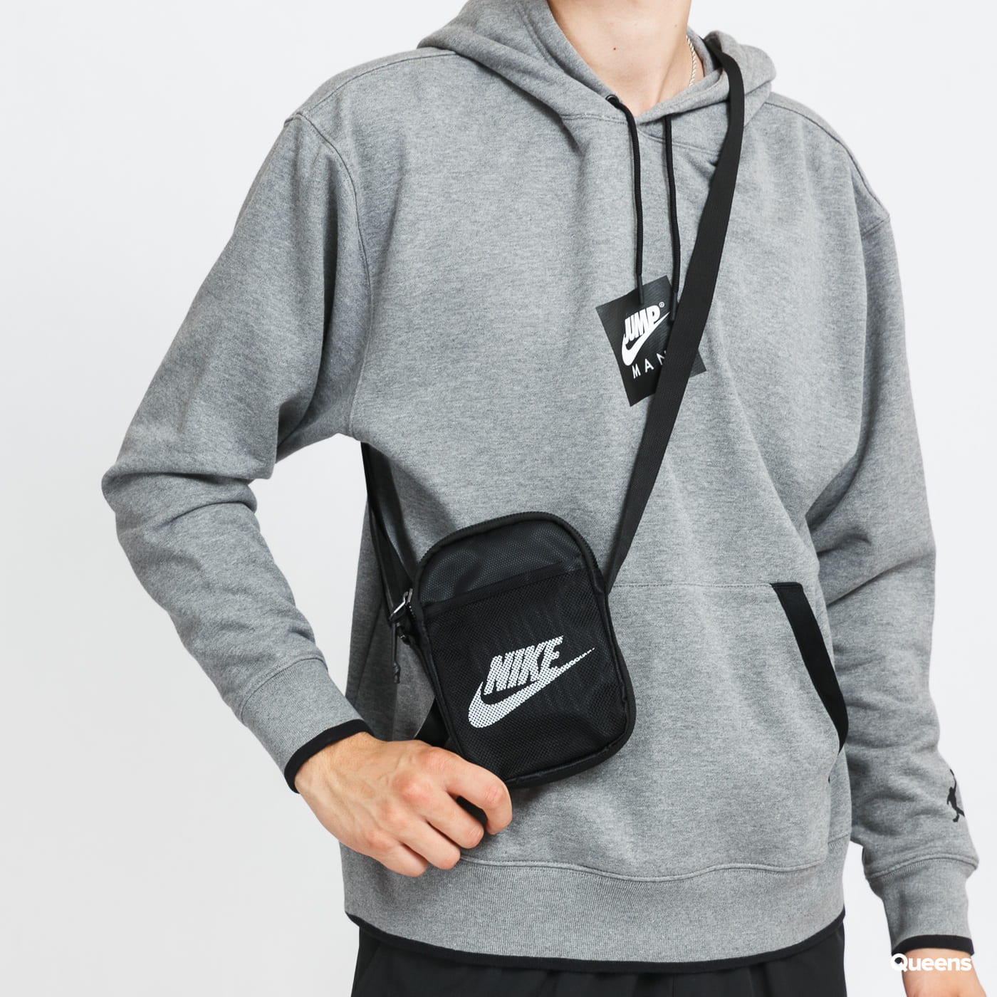 Skuldertaske Nike Heritage Crossbody Bag Sort | BA5871-010, 0