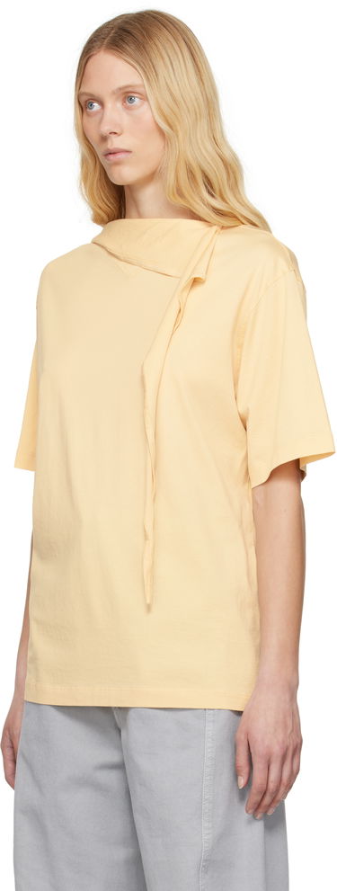 T-shirt LEMAIRE Lemaire Foulard T-Shirt Gul | TO1384 LJ1018, 3