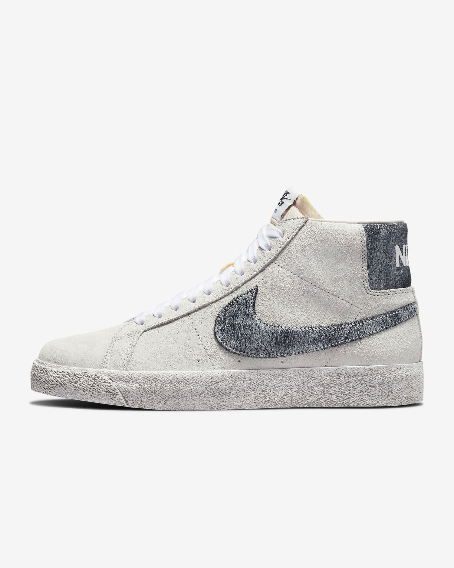 Sneakers og sko Nike SB Blazer Mid Premium Grå | DA1839-002, 0
