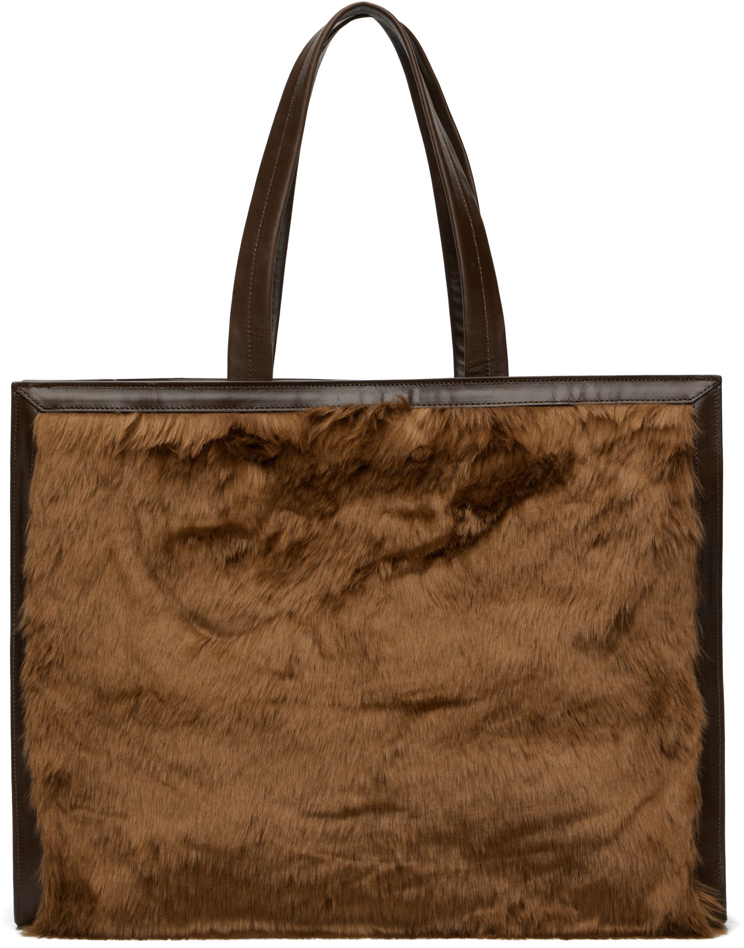 Mulepose Andersson Bell Andersson Bell Linus Fur Tote Bag Brun | aaa493u, 0