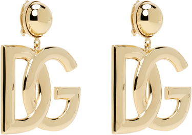 Øreringe Dolce & Gabbana Gold 'DG' Earrings Metalisk | WEN6P3 W1111, 1