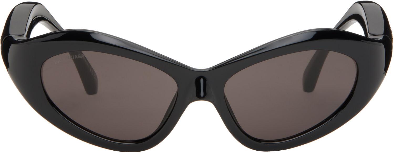 Solbriller Balenciaga Balenciaga Orbit Cat Sunglasses Sort | BB0386S-001, 0