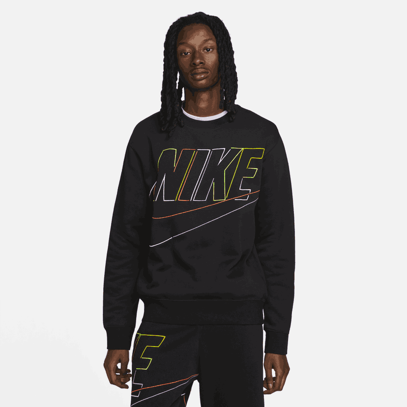 Sweatshirt Nike Club Fleece+ Crewneck Sweatshirt Sort | DX0529-010