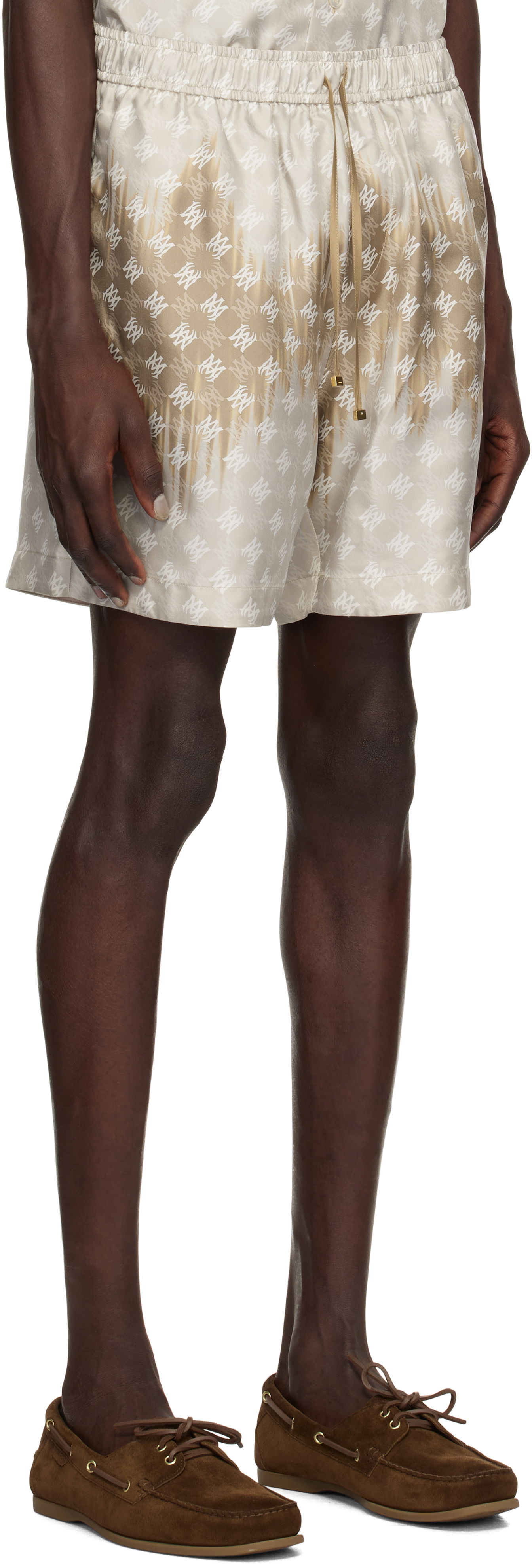 Shorts AMIRI Amiri MA Quad Bleached Shorts Beige | AMSHCA1074, 1