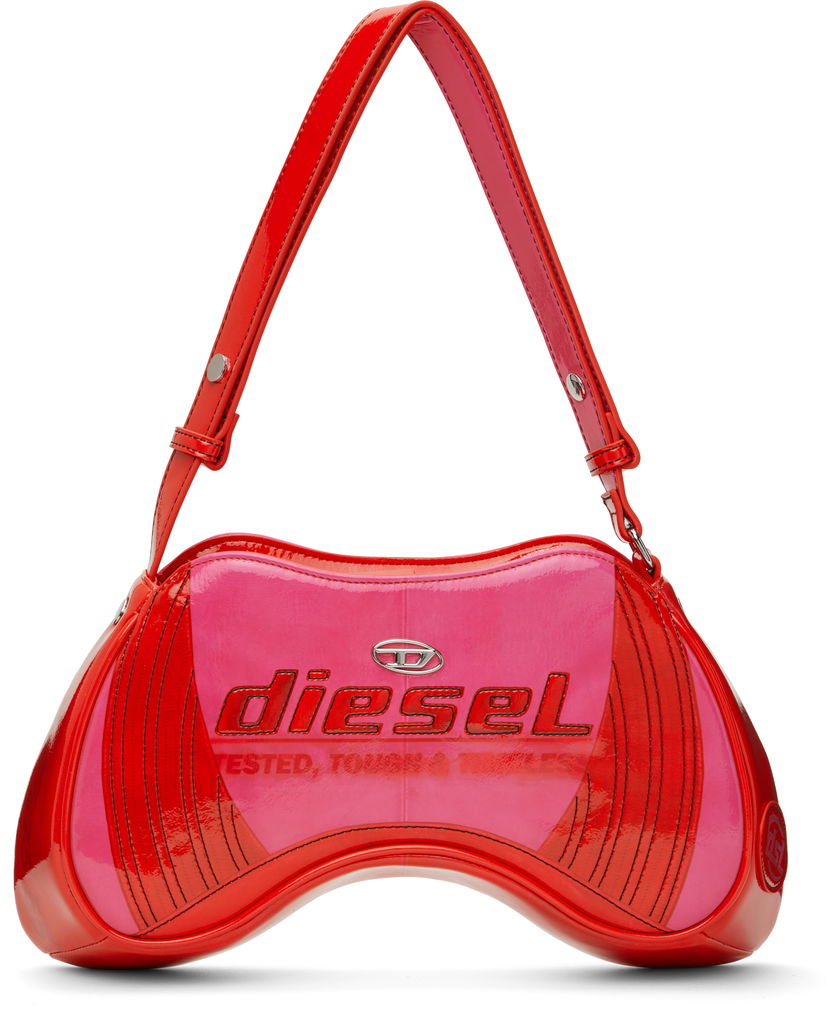 Håndtaske Diesel Play Shoulder Bag Rød | X10201 P8071