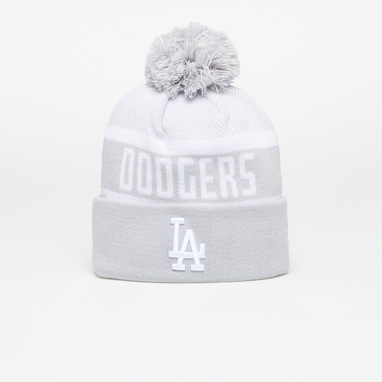 Beanie New Era Los Angeles Dodgers Beanie Knit Cuffed Grå | 60565219, 0