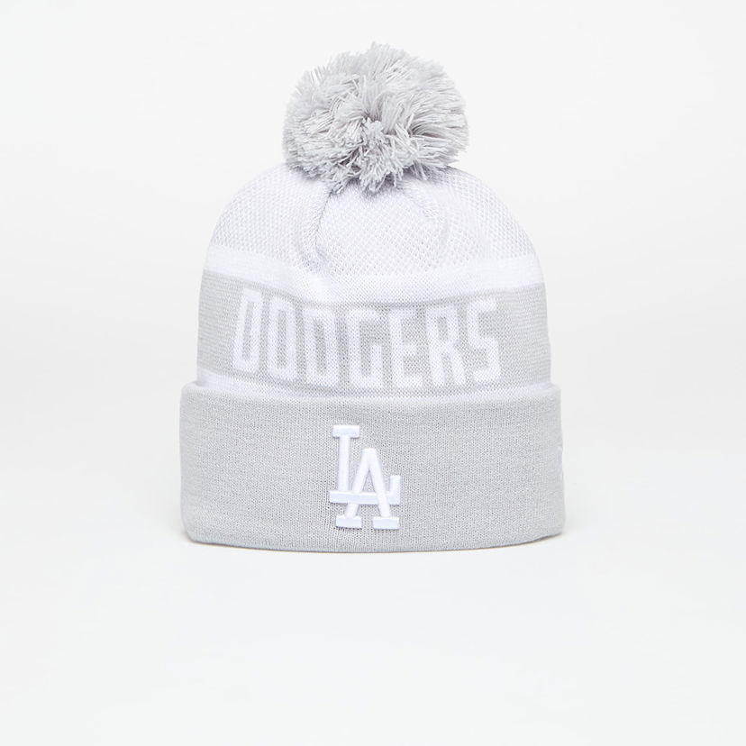 Beanie New Era Los Angeles Dodgers Beanie Knit Cuffed Grå | 60565219