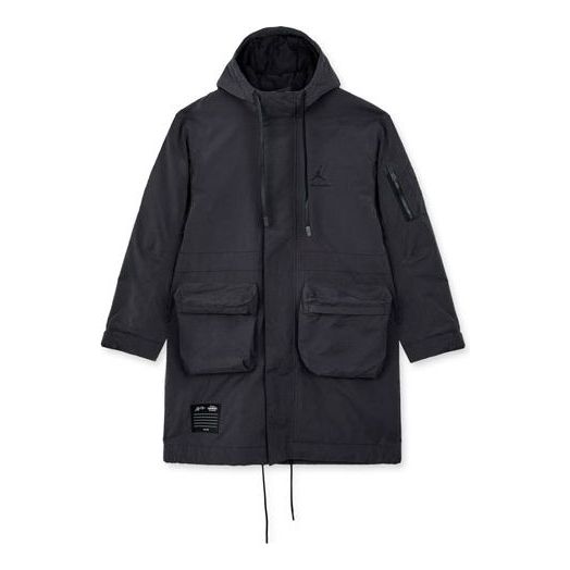Trenchcoat Jordan Jordan x A Ma Maniere Hooded Trench Coat Sort | DJ9757-010
