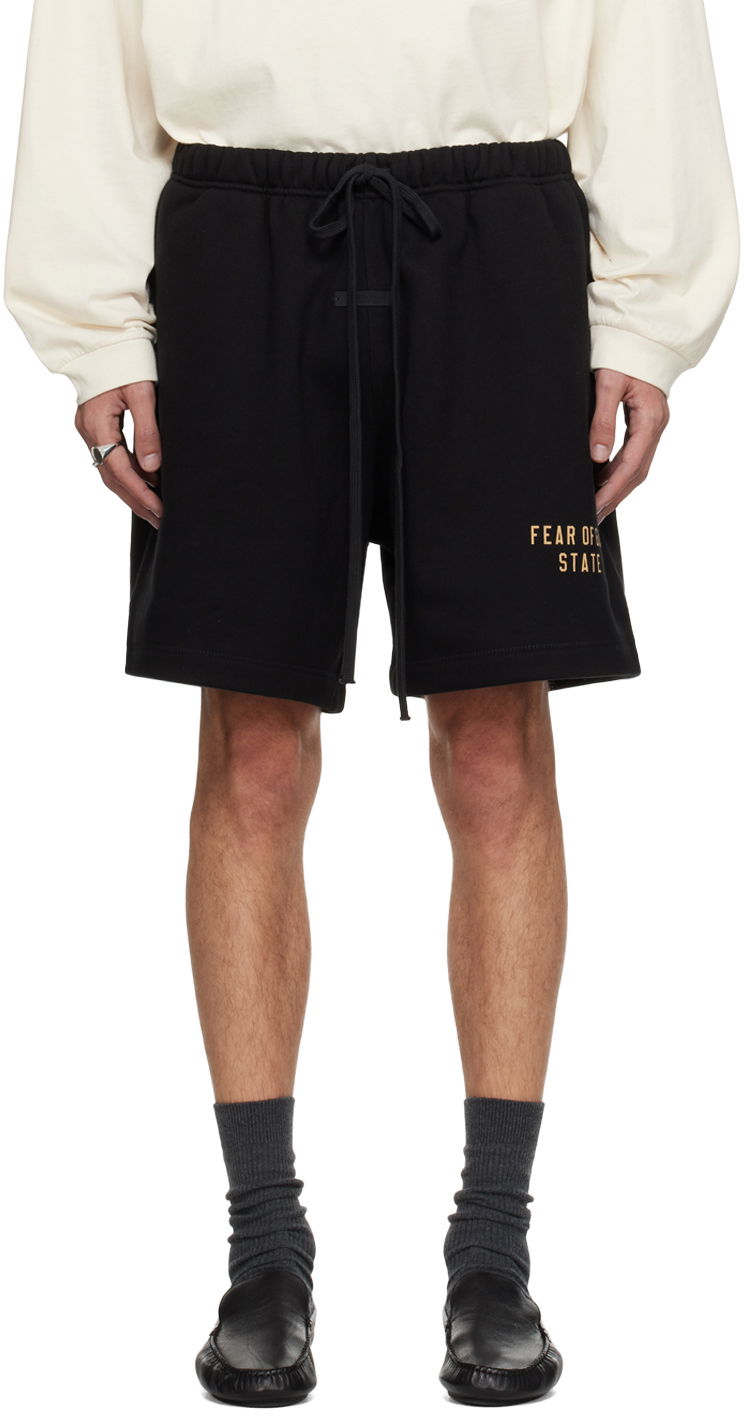 Shorts Fear of God Designer Soccer Shorts Sort | 160BT242000F