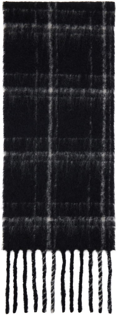 Tørklæde OUR LEGACY Estate Scarf with Fringe Sort | A4248EBF, 1