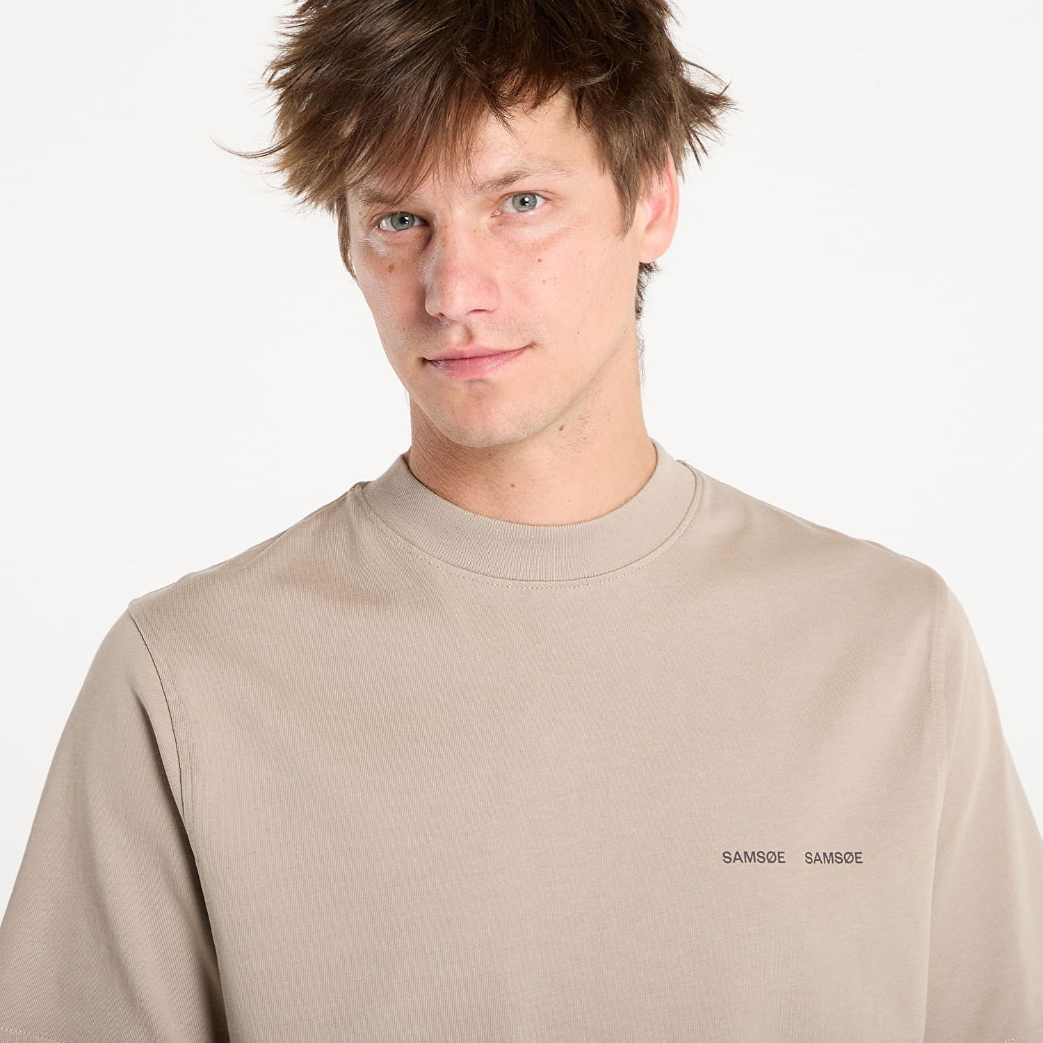 T-shirt Samsoe Samsoe Samsøe Samsøe Norsbro T-Shirt Beige | M20300010_170205TCX, 1