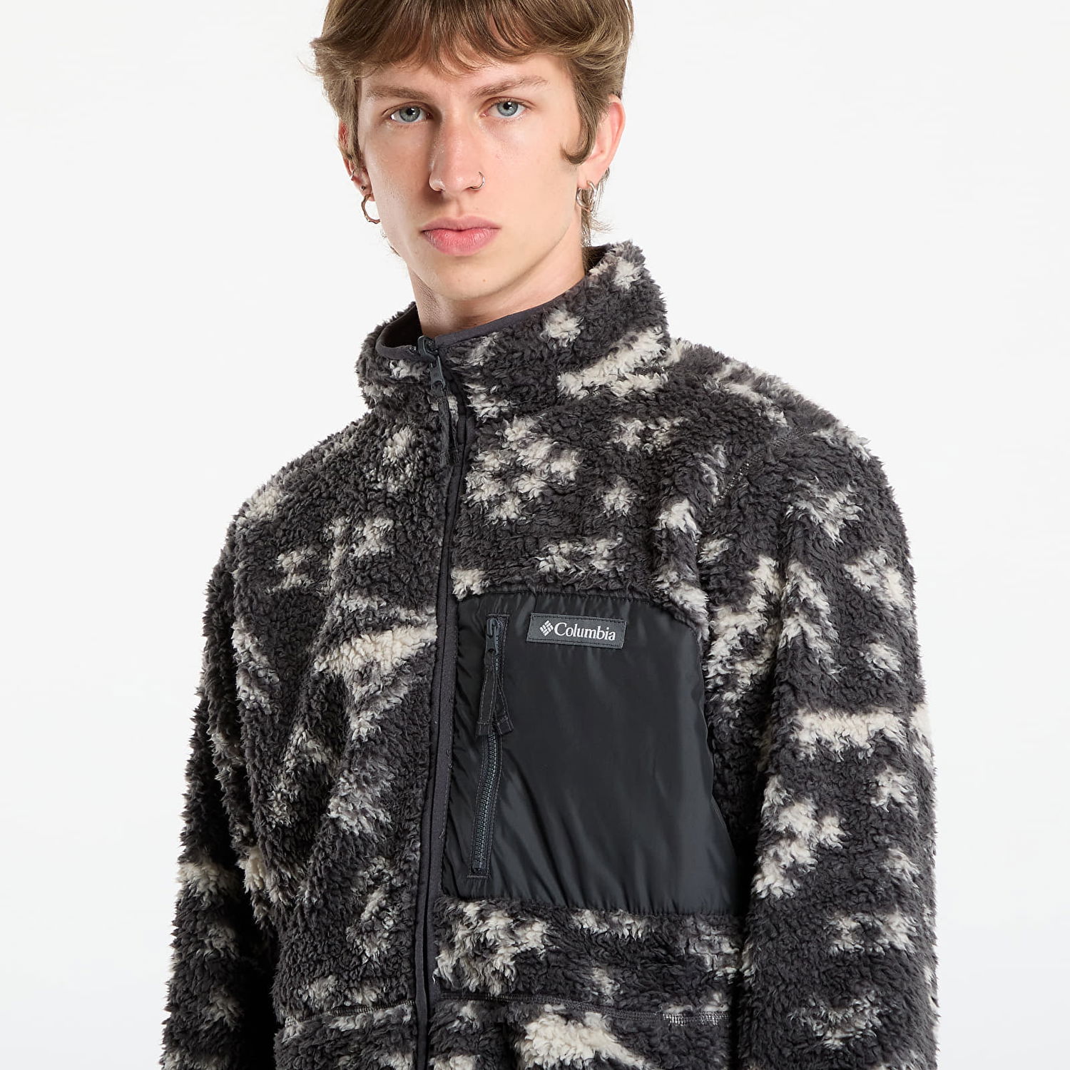 Sweatshirt Columbia Winter Pass™ Reversible Fleece Sweatshirt Flerfarvet | 2135651011, 1