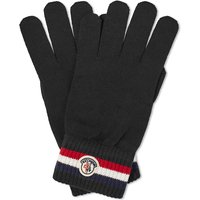 Handsker Moncler Tricolour Logo Gloves Sort | 3A000-A9575-03-999, 2