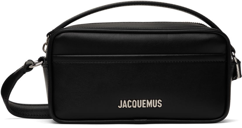 Skuldertaske Jacquemus Jacquemus 'The Baneto' Shoulder Bag Sort | 25E255BA425-3000