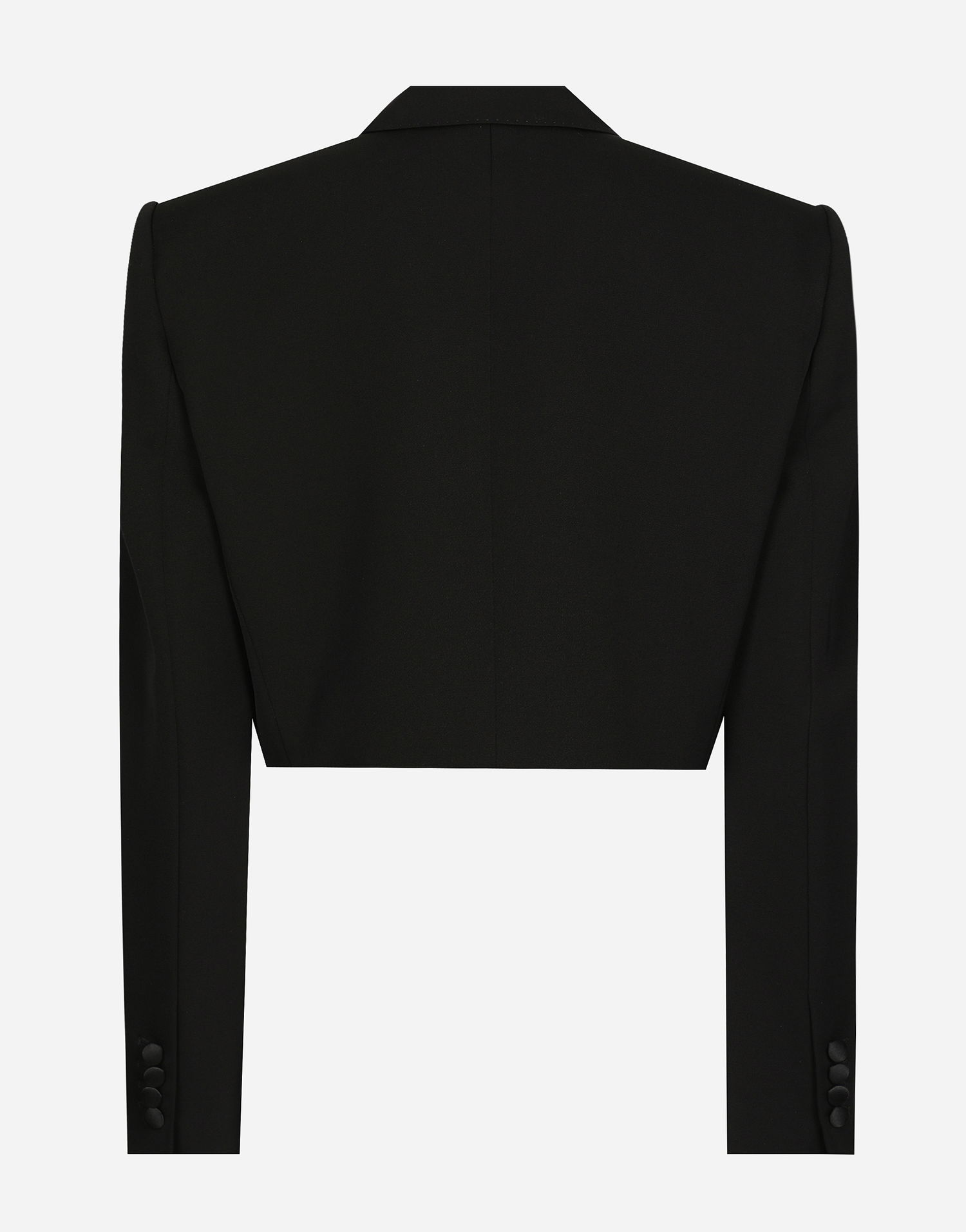Jakke Dolce & Gabbana Gabardine Tuxedo Jacket Sort | F299RTFU21EN0000, 1