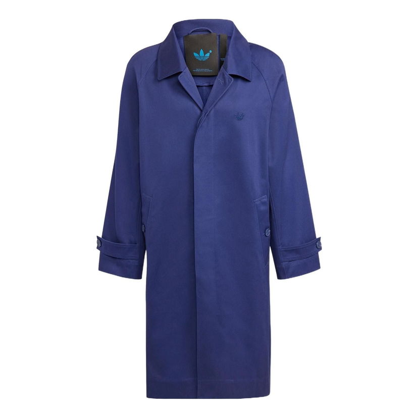 Trenchcoat adidas Originals Essential Jacket Blå | IA2460