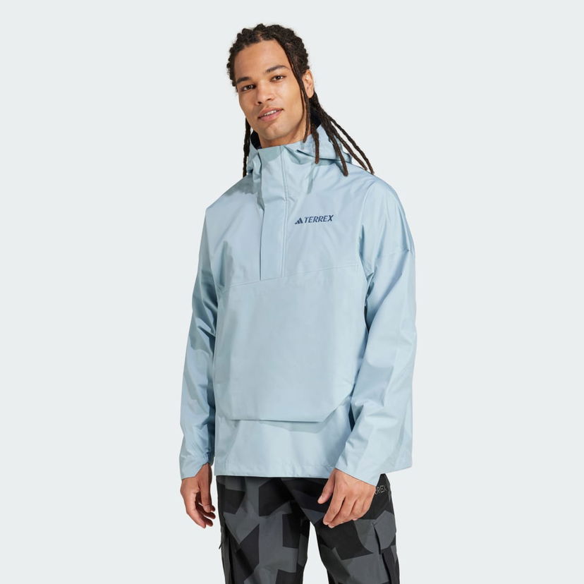 Vindjakke adidas Performance Terrex Xploric 2.5L Climaproof Windbreaker Blå | JD8347