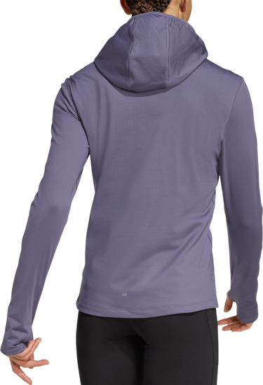 Sweatshirt adidas Originals Own the Run Hooded Running Top Lilla | jw9652, 1