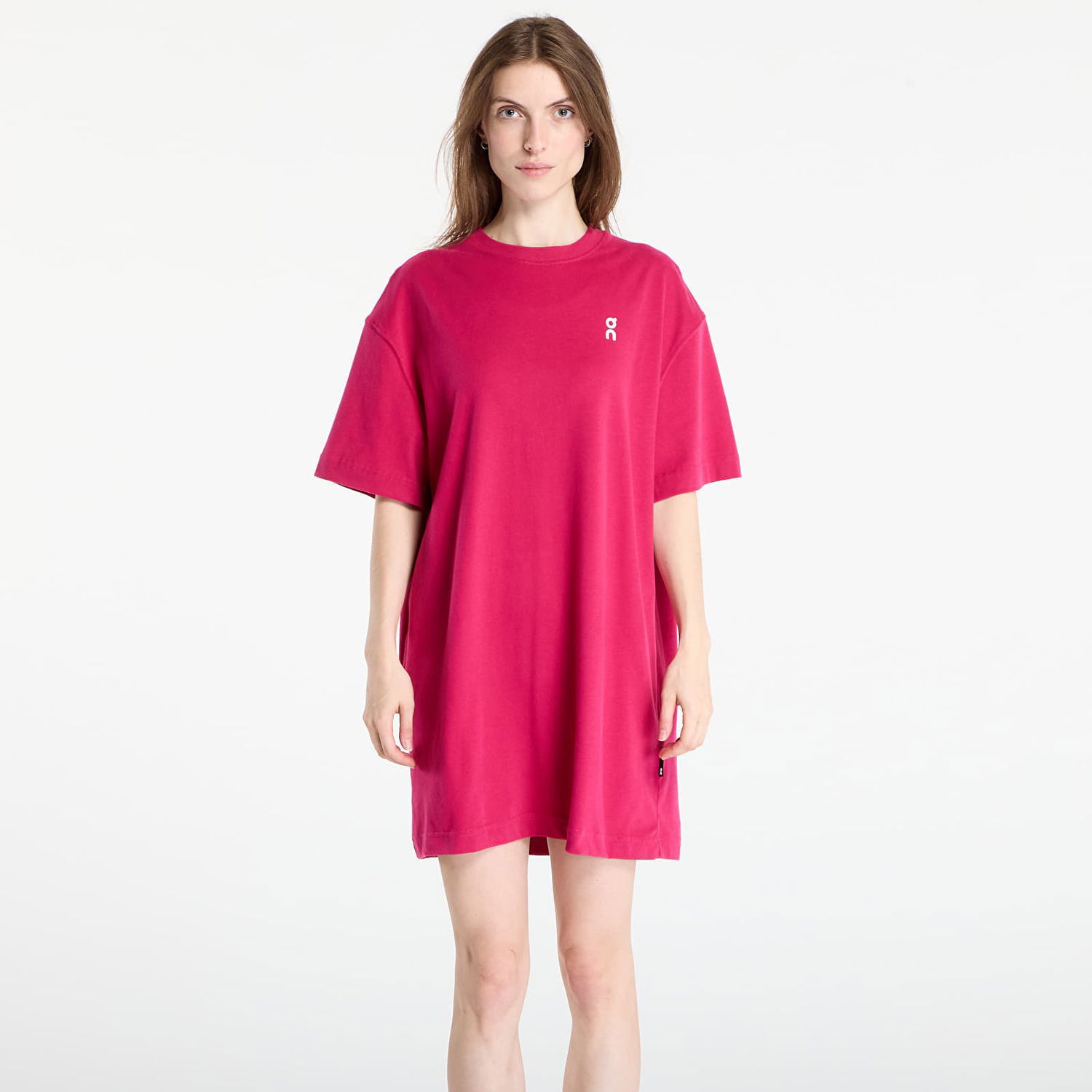 Kjole On Running Club Oversized T-Shirt Dress Lyserød | 1WF11193538, 0