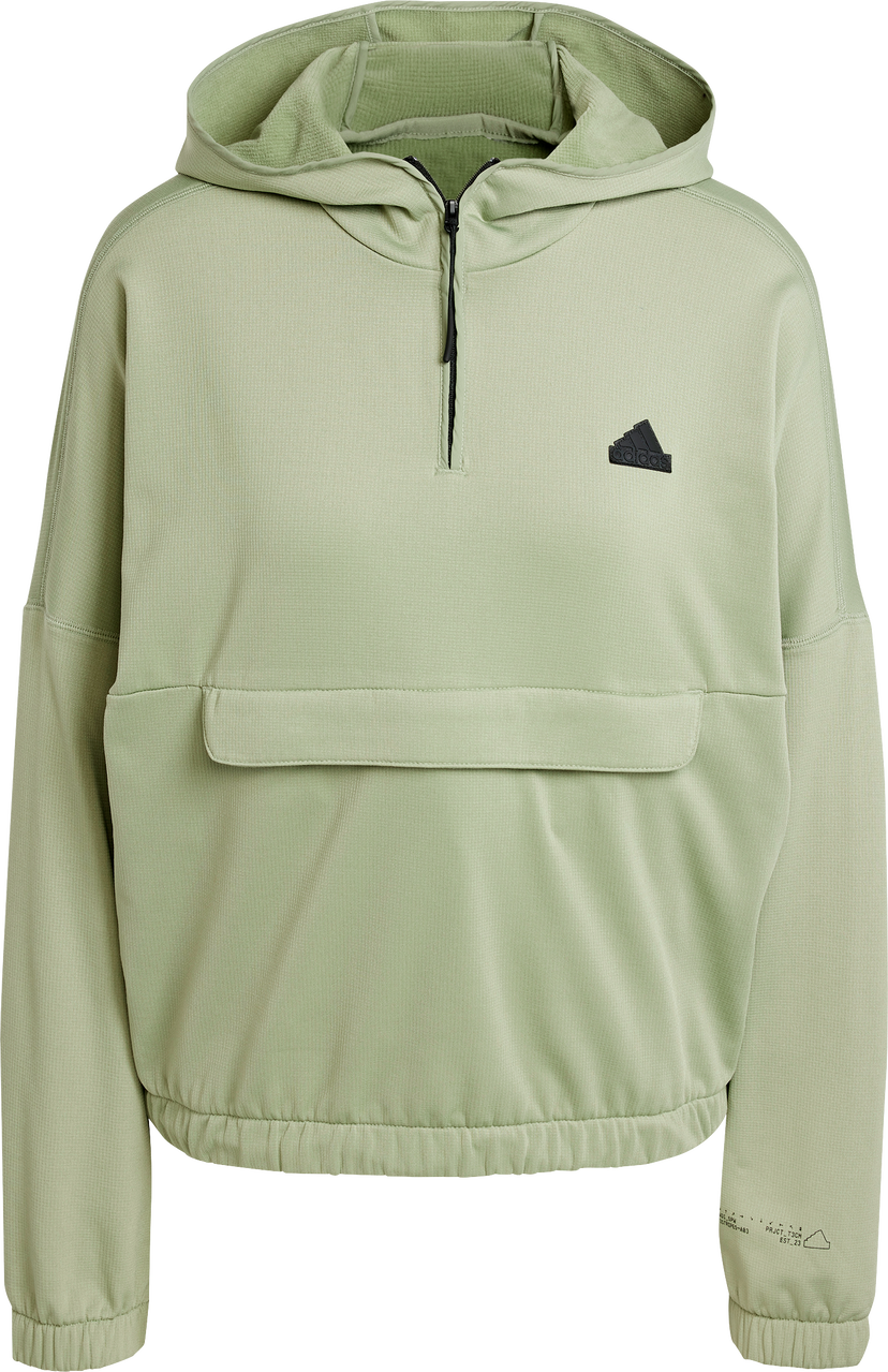 Sweatshirt adidas Performance adidas Sportswear City Escape Fleece Hoodie Grøn | iw5216