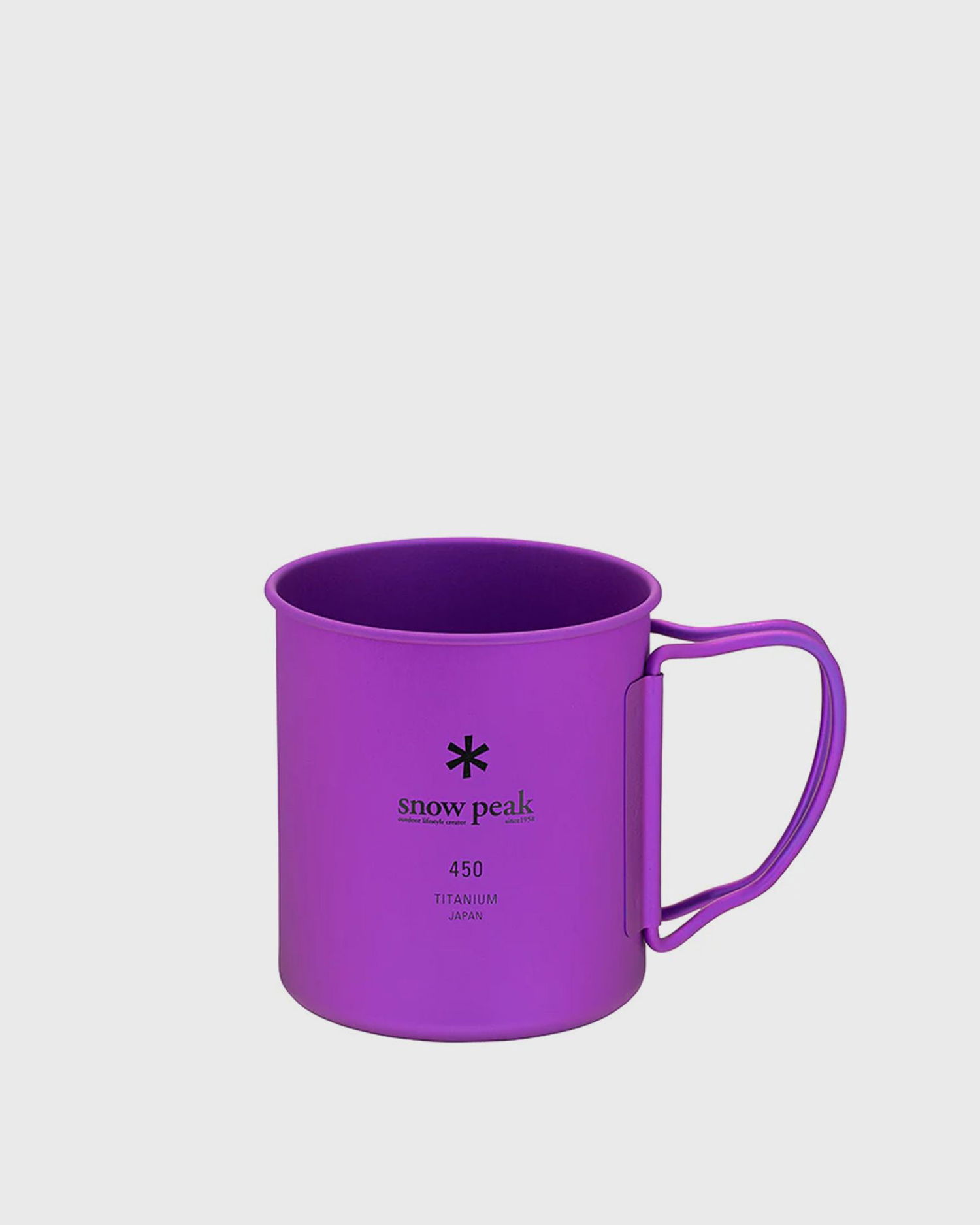 Tøj og tilbehør Snow Peak Titanium 450 Cup Lilla | MG-143-PR, 0