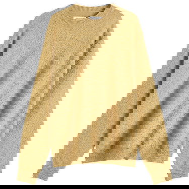 Sweater Maison Margiela Maison Margiela Crewneck Wool-Cotton Knit, Size Large Gul | S50HL0033-M13108-725M, 0