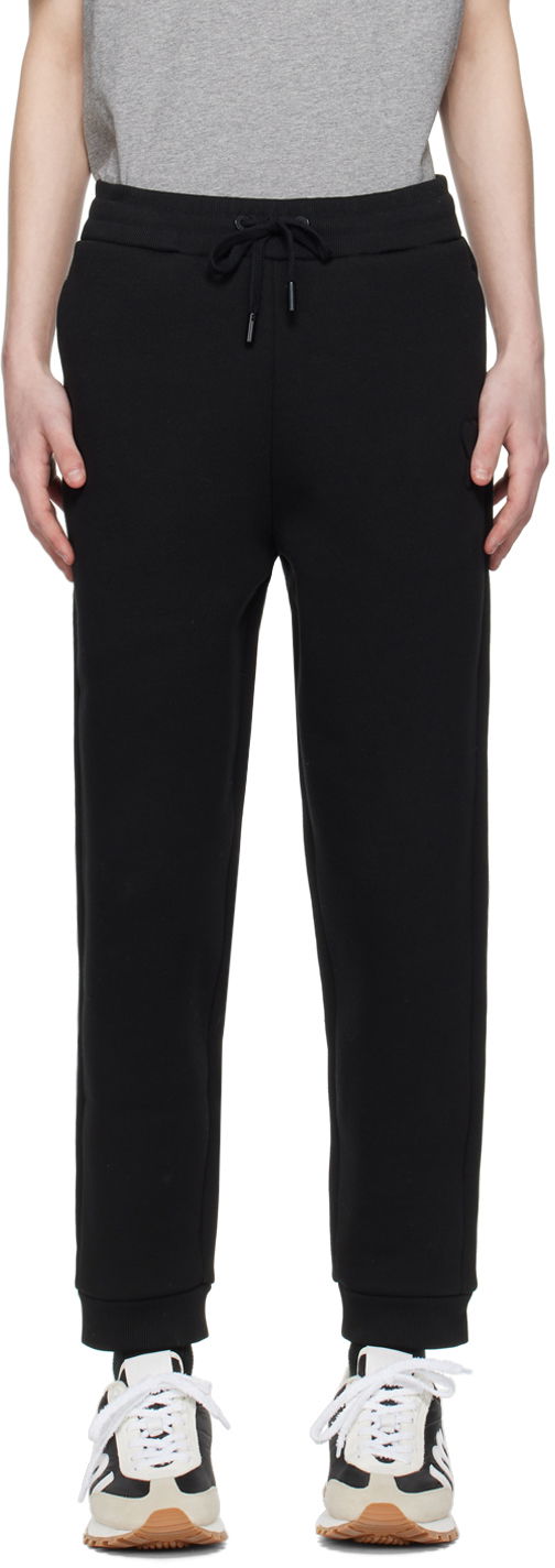 Joggingbukser AMI Paris de Cœur Sweatpants Sort | UTR225.749, 0