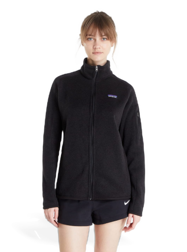 Sweatshirt Patagonia Better Sweater Jacket Sort | 25543 BLK