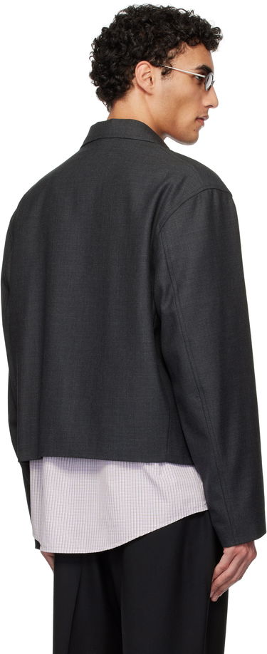 Bomberjakke OUR LEGACY Our Legacy Mini Cropped Jacket Grå | M2250MP, 2